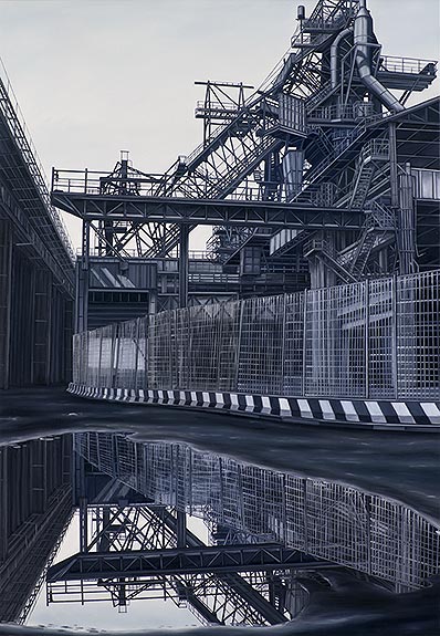 Andrea Chiesi, Kali Yuga 29 (2006; olio su tela, 100 x 70 cm)
