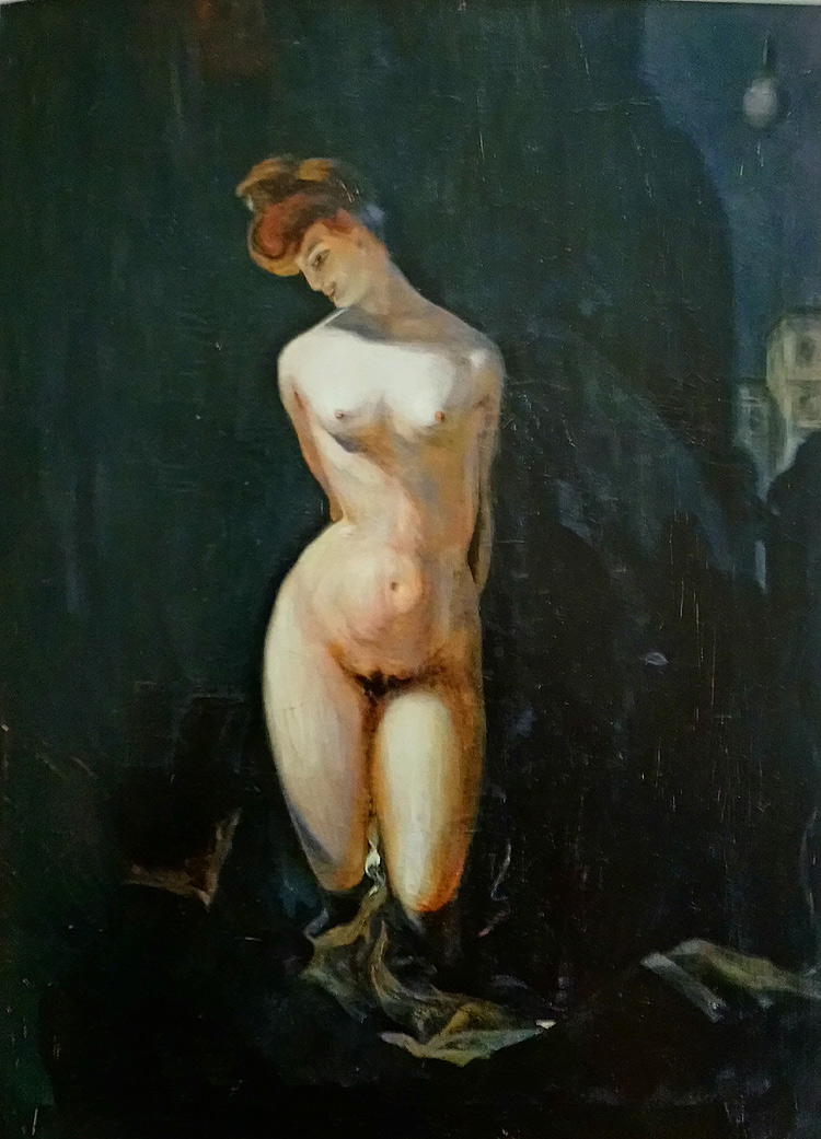 Alberto Martini, Diavolessa (1906; olio su tela, 67 x 90 cm; Collezione privata)
