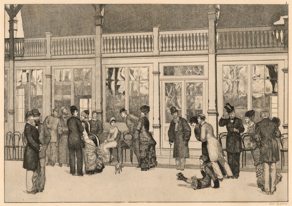 Max Klinger, Ein Handschuh, Tavola 1: Ort 
