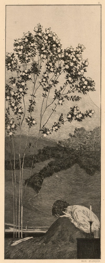 Max Klinger, Ein Handschuh, Tavola 3: Wünsche
