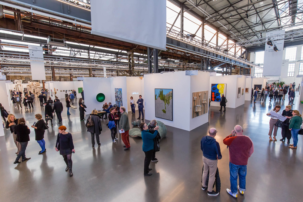 Art Düsseldorf 2018, Areal Böhler, Düsseldorf. Ph. Credit Felix Hild
 Art Düsseldorf 2018, Areal Böhler, Düsseldorf. Ph. Credit Felix Hild