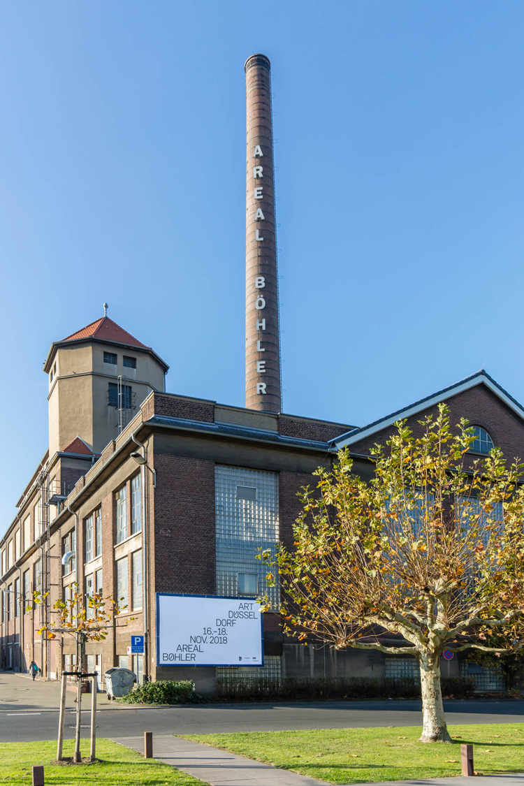 Areal Böhler, Düsseldorf. Ph. Credit Sebastian Drüen
 Areal Böhler, Düsseldorf. Ph. Credit Sebastian Drüen