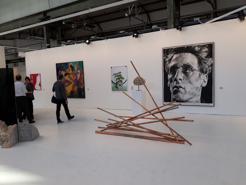 Art Düsseldorf 2018, König Galerie, Areal Böhler, Düsseldorf. Ph. Credit Francesca Della Ventura
 Art Düsseldorf 2018, König Galerie, Areal Böhler, Düsseldorf. Ph. Credit Francesca Della Ventura