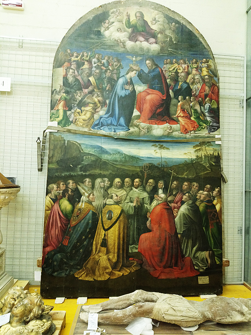 L'Incoronazione della Vergine di Jacopo Siculo
