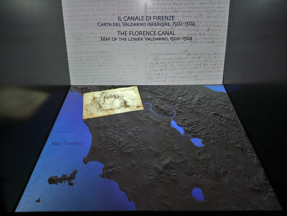 Immagini dalla mostra L'acqua microscopio della natura. Il Codice Leicester di Leonardo da Vinci
