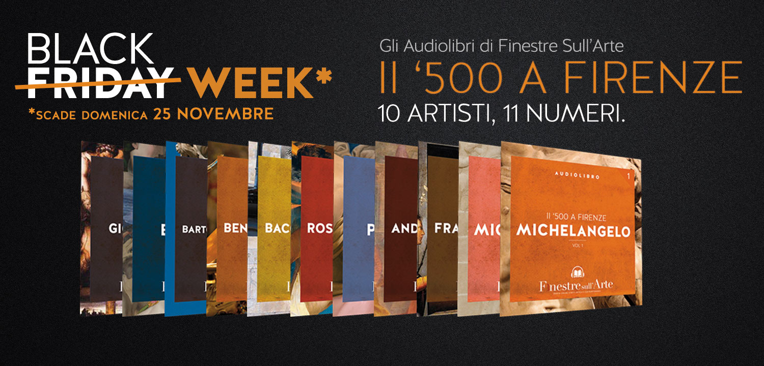 Offerta speciale Black Week sugli audiolibri di Finestre sull'Arte