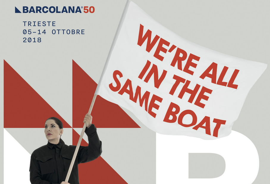 Un dettaglio del manifesto dell'edizione 2018 della Barcolana, al centro del caso di censura Un dettaglio del manifesto dell'edizione 2018 della Barcolana, al centro del caso di censura