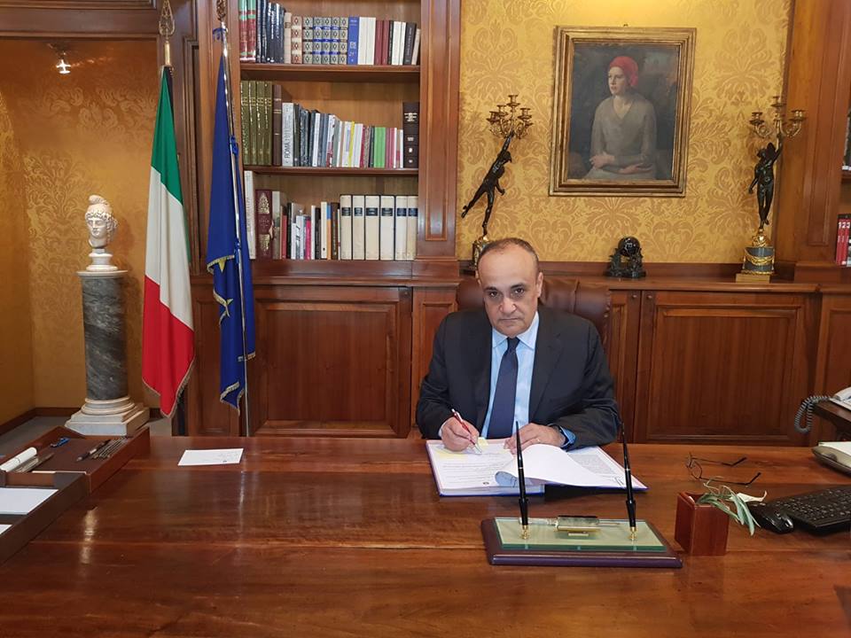 Il ministro dei beni culturali Alberto Bonisoli