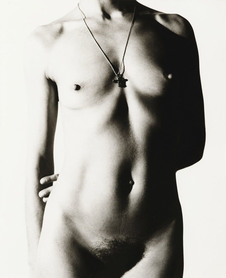 Andy Warhol, Alba Clemente (1984 circa; stampa ai sali d'argento, 25,3 x 20,2 cm)
