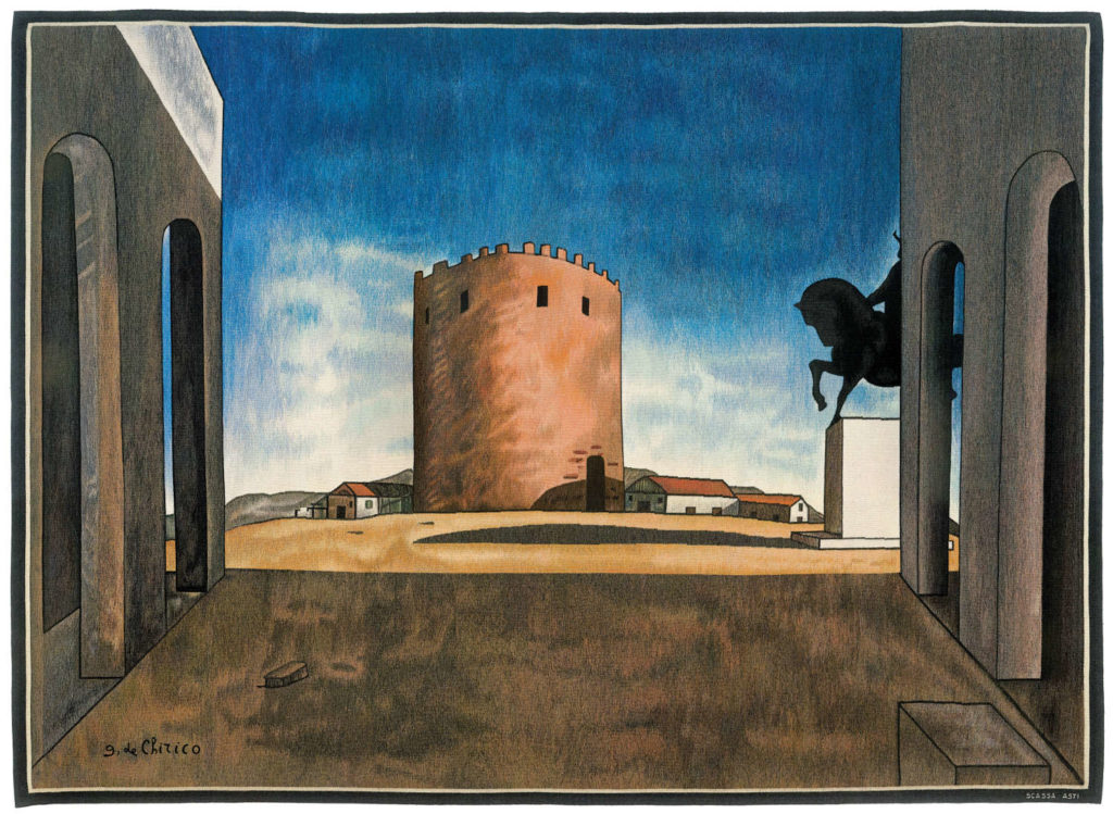 Giorgio De Chirico, La Torre rossa
 Giorgio De Chirico, La Torre rossa