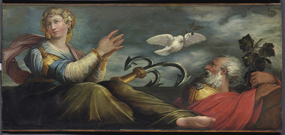 Giorgio Vasari, Allegoria della Speranza (1542; olio su tavola, 178,4 x 79,4 cm; Venezia, Gallerie dell'Accademia)
 Giorgio Vasari, Allegoria della Speranza (1542; olio su tavola, 178,4 x 79,4 cm; Venezia, Gallerie dell'Accademia)