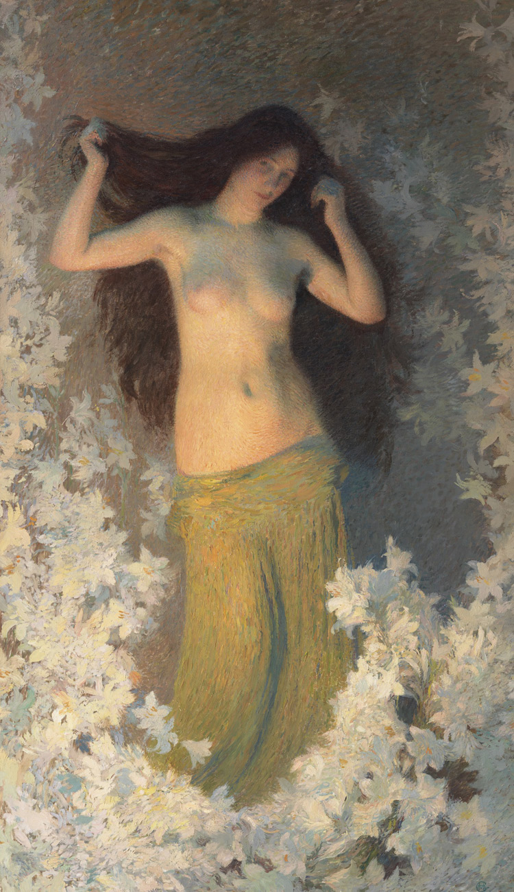Henri Martin, Beauté (1900; olio su tela, 189,5 x 109,9 cm)
