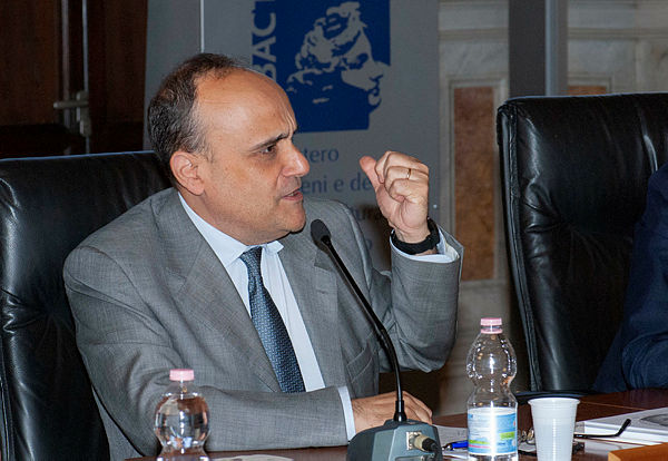 Il ministro Alberto Bonisoli Il ministro Alberto Bonisoli