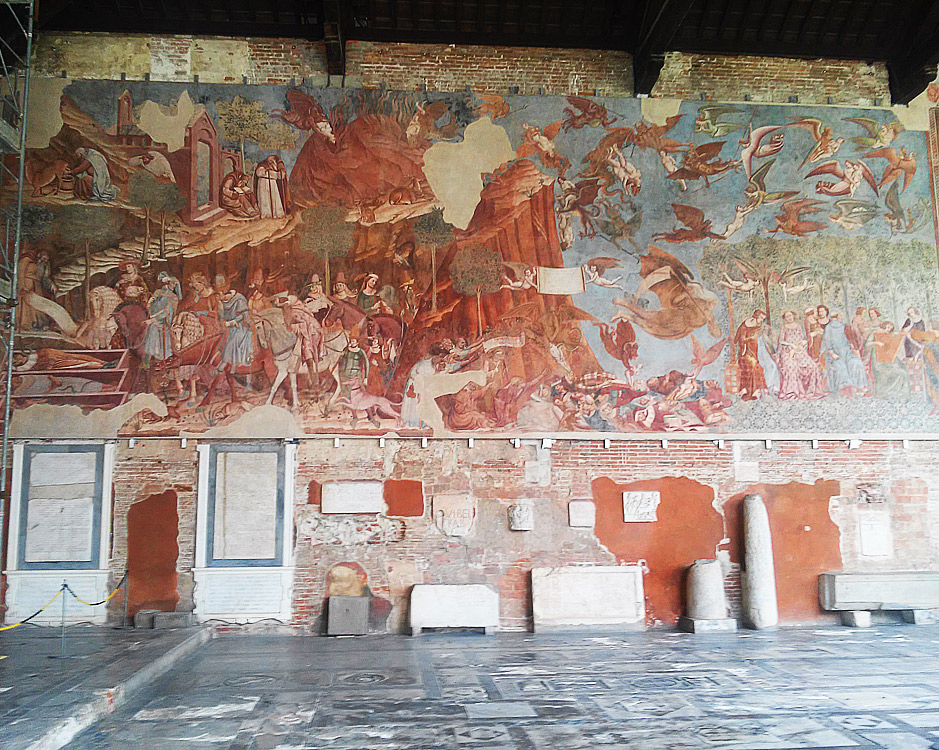 Pisa, il Trionfo della Morte di Buffalmacco torna nel Camposanto dopo oltre 70 anni d'assenza Pisa, il Trionfo della Morte di Buffalmacco torna nel Camposanto dopo oltre 70 anni d'assenza