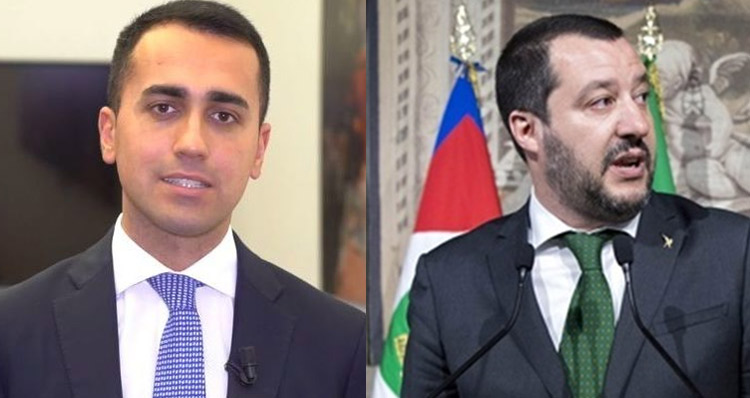 Luigi Di Maio e Matteo Salvini