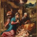L'Adorazione del Bambino restaurata di Michelangelo Anselmi in mostra a Milano