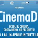#Cinemadays: nuova iniziativa del MiBACT per portare pubblico al cinema