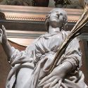 La Santa Bibiana di Bernini restaurata a velocità supersonica. Riposizionato il dito che si era staccato