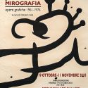 22 opere grafiche di Joan Miró in mostra alla Fornaciai Art Gallery di Firenze