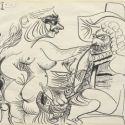 Disegni su carta di Picasso in mostra a Milano