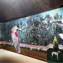 L'artista spagnolo Santiago Ydáñez rielabora in un'installazione l'affresco di Villa di Livia