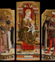 Carlo Crivelli and his spectacular triptych ... three-dimensional at the Pinacoteca di Brera