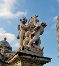 Pisa's Putti Fountain, from demolition to Lupin III and Instagram