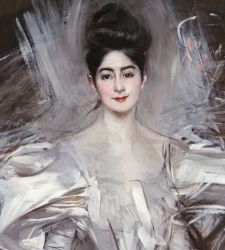 Giovanni Boldini and fashion on display for the first time. In Ferrara, Palazzo dei Diamanti. Photos