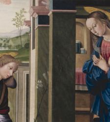 Urbino Renaissance--from theory to practice: the Annunciation by Giovanni Santi