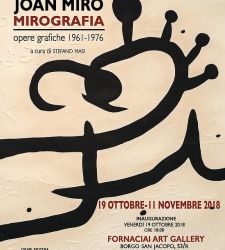 22 opere grafiche di Joan Miró in mostra alla Fornaciai Art Gallery di Firenze