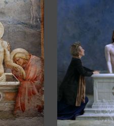 Il Cristo in pietÃ  di Masolino, il capolavoro quattrocentesco che ha ispirato Bill Viola