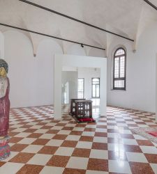 Pisa: Pistoletto presenta la sua mostra alla chiesa di Santa Maria della Spina 