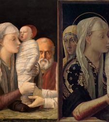 Mantegna and Bellini's two Presentations together in Venice, an exceptional comparison