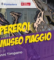 Arrivano al Museo Piaggio i supereroi disegnati da Giovanni Timpano, da Batman a Green Hornet