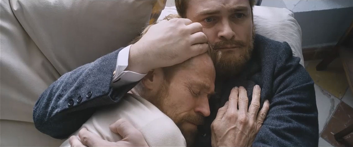 Un fotogramma del film Van Gogh. Sulla soglia dell'eternità
