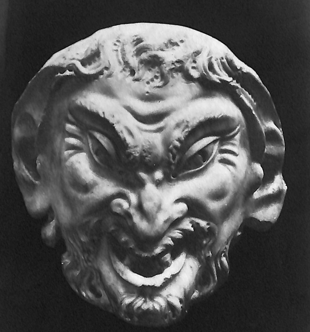 Michelangelo (già attribuita a), Testa di fauno (1489 circa; marmo; ubicazione ignota)
