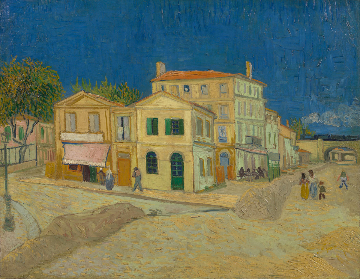 Vincent van Gogh, La casa gialla (settembre 1888; olio su tela, 72 x 91,5 cm; Amsterdam, Van Gogh Museum)
