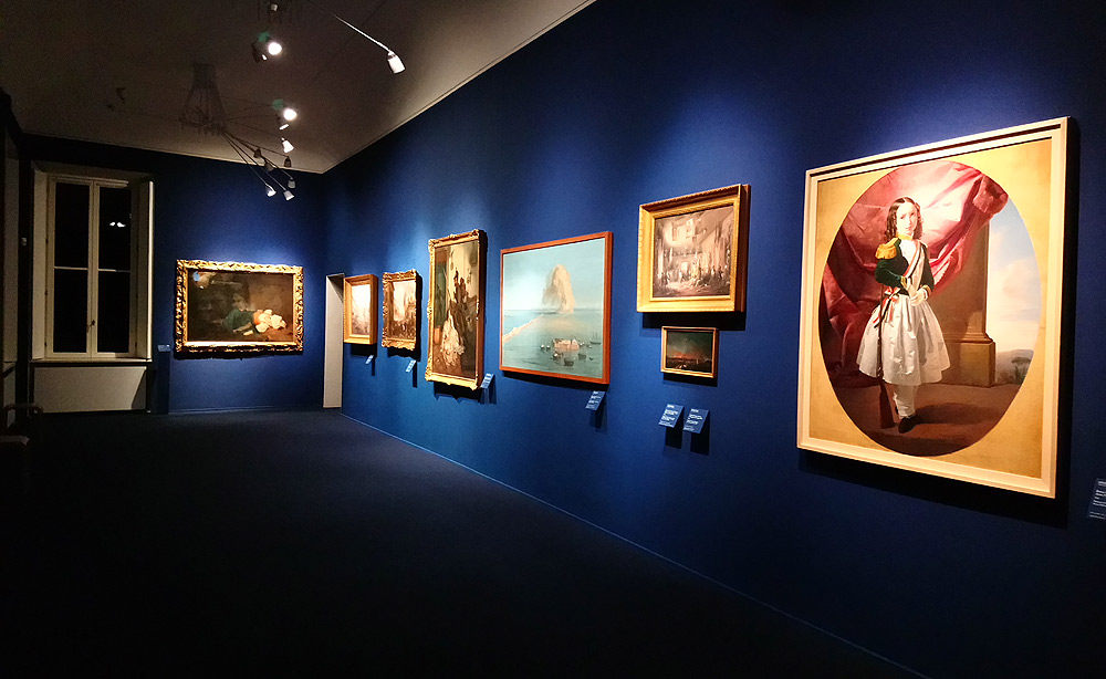 Mostra Romanticismo a Milano, sala al Museo Poldi Pezzoli
