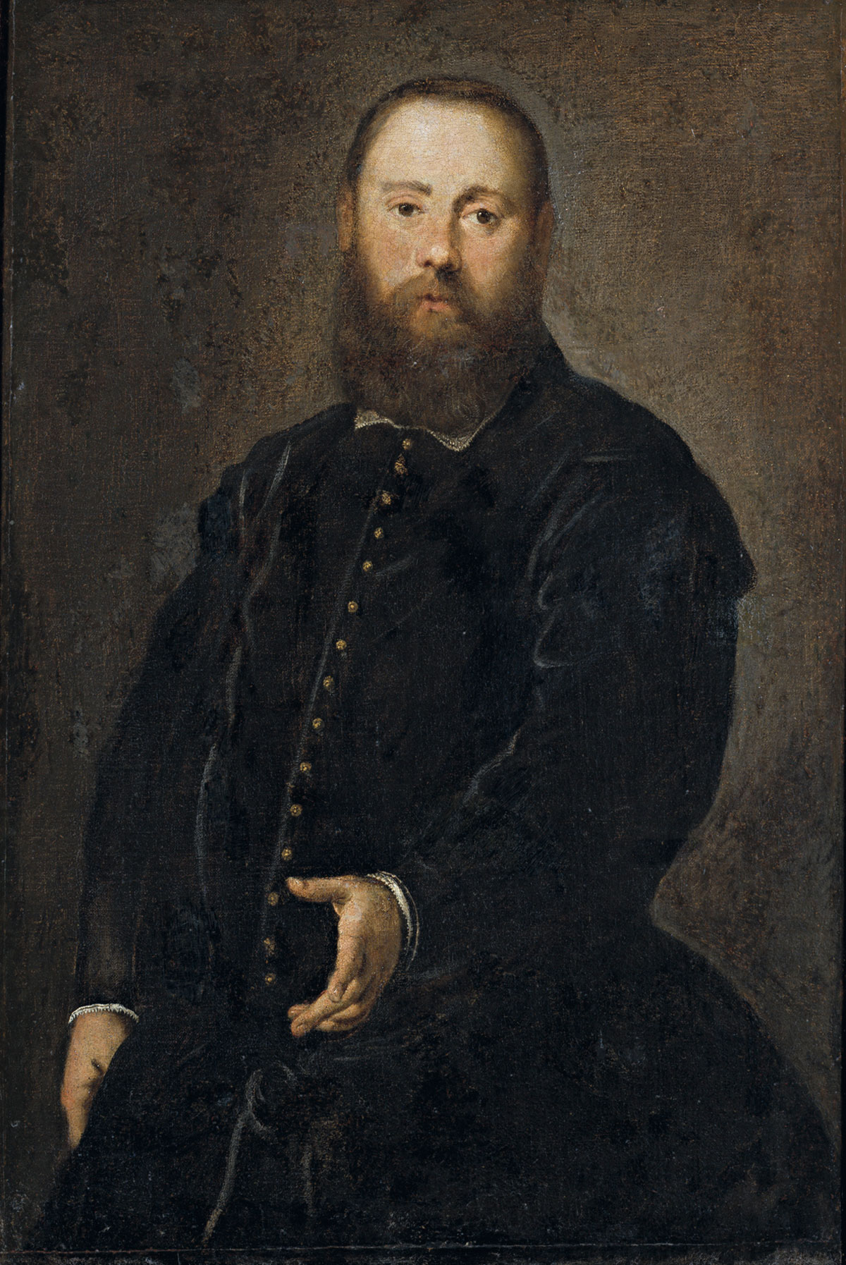 Tintoretto, Ritratto di un giovane della famiglia Doria (1560 circa; olio su tela, 107 x 73 cm; Madrid, Museo Cerralbo)
