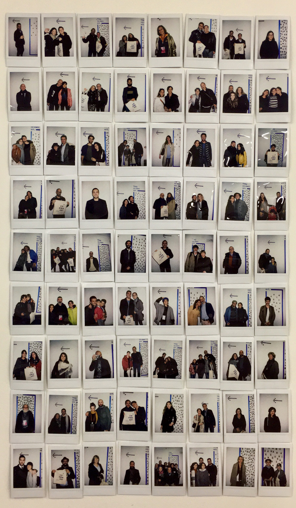 Le immagini Polaroid di alcuni dei comproprietari
