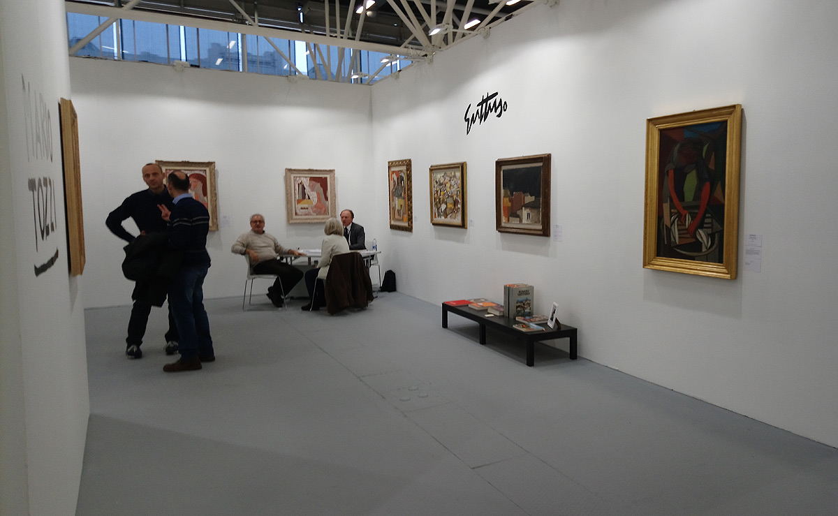 Lo stand della Galleria de' Bonis 
