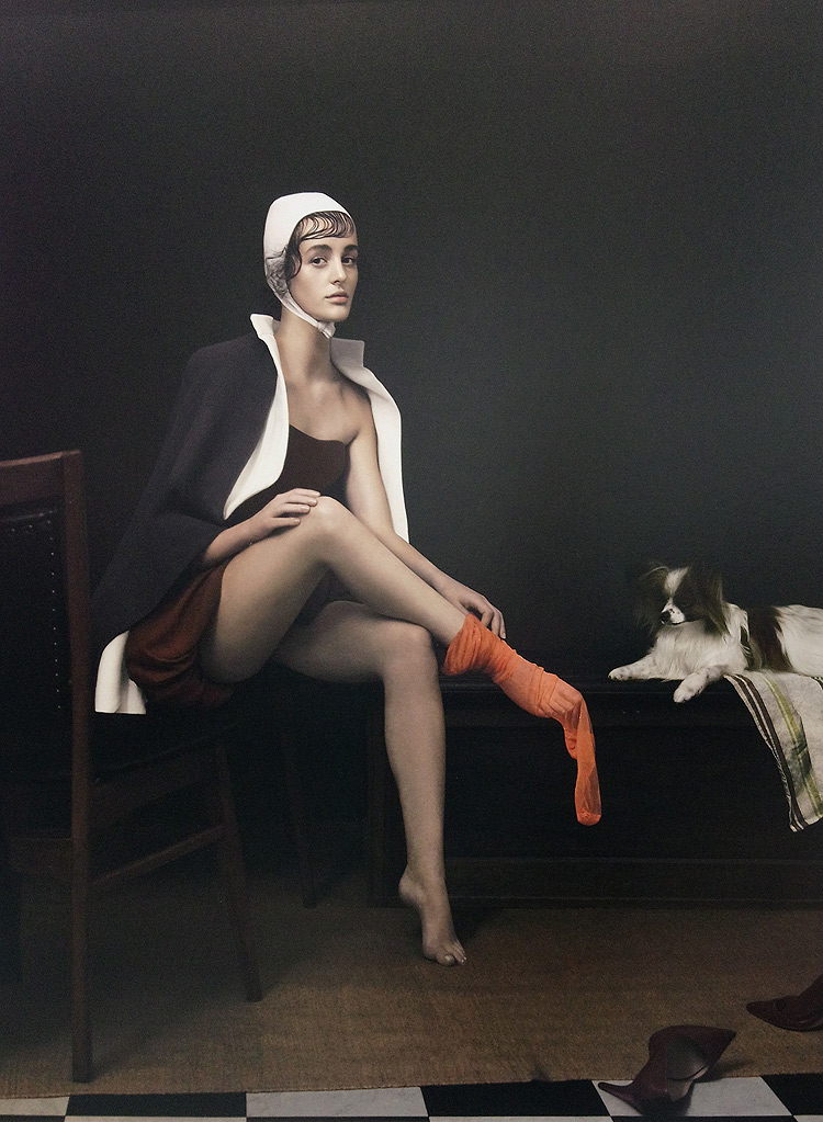 Una delle fotografie di Justine Tjallinks
