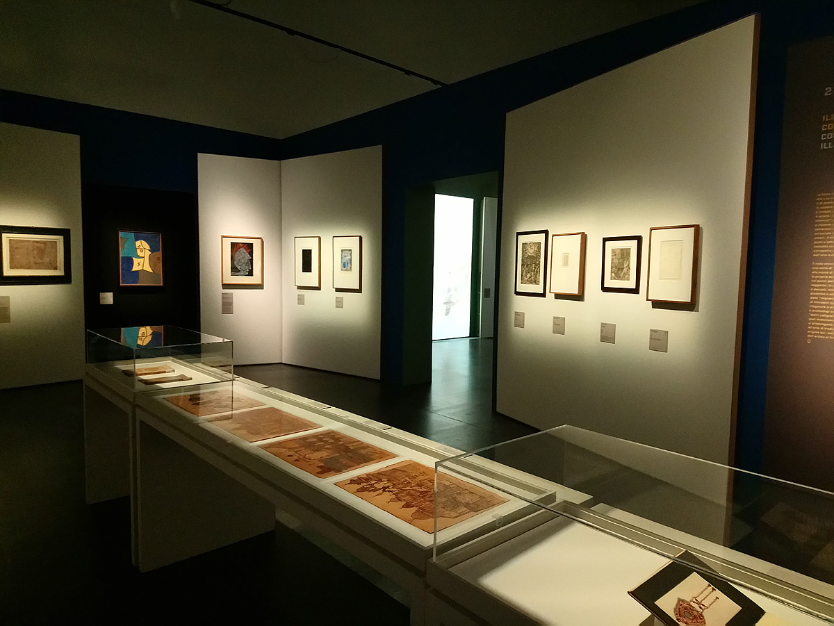 Sala della mostra Paul Klee. Alle origini dell'arte
