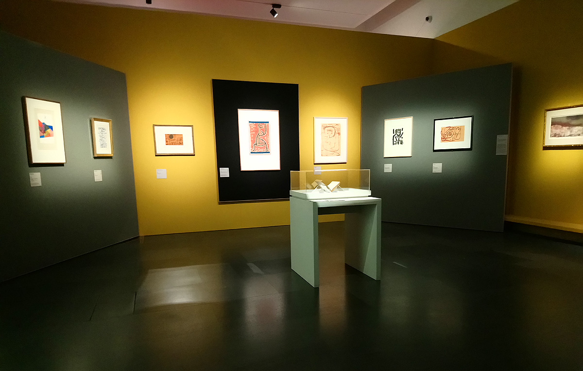 Sala della mostra Paul Klee. Alle origini dell'arte
