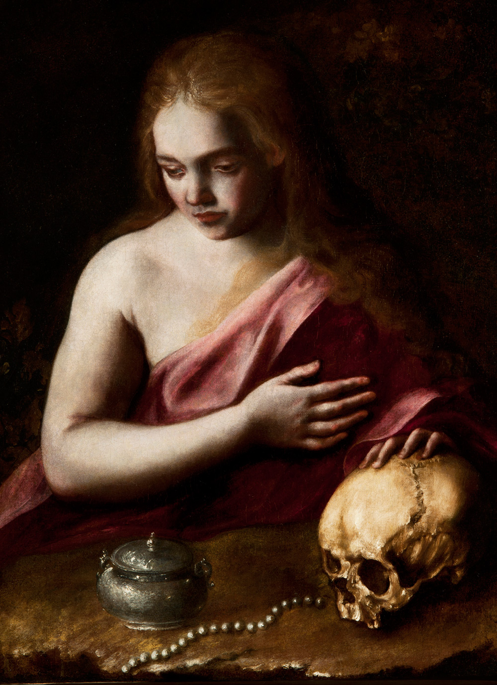 Bartolomeo Guidobono, Maddalena (1670-1675 circa; olio su tela, 80 x 58 cm; Collezione privata)
