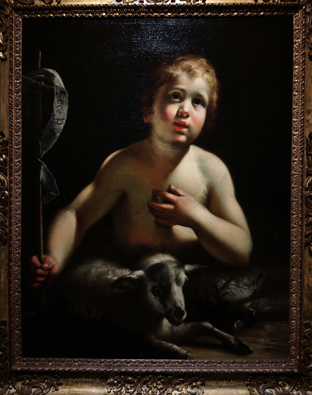 Bernardo Strozzi, San Giovannino (1620-1625 circa; olio su tela, 78 x 61 cm; Collezione privata)
