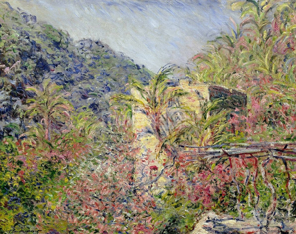 Claude Monet, La Valle di Sasso. Effetto di sole (1884; olio su tela, 65 x 81 cm; Parigi, MusÃ©e Marmottan Monet)
