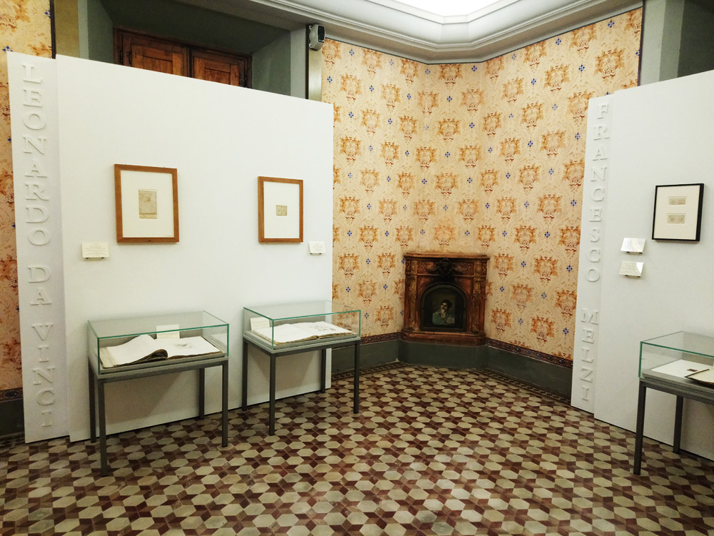 Immagine dalla mostra Leonardo disegnato da Hollar
