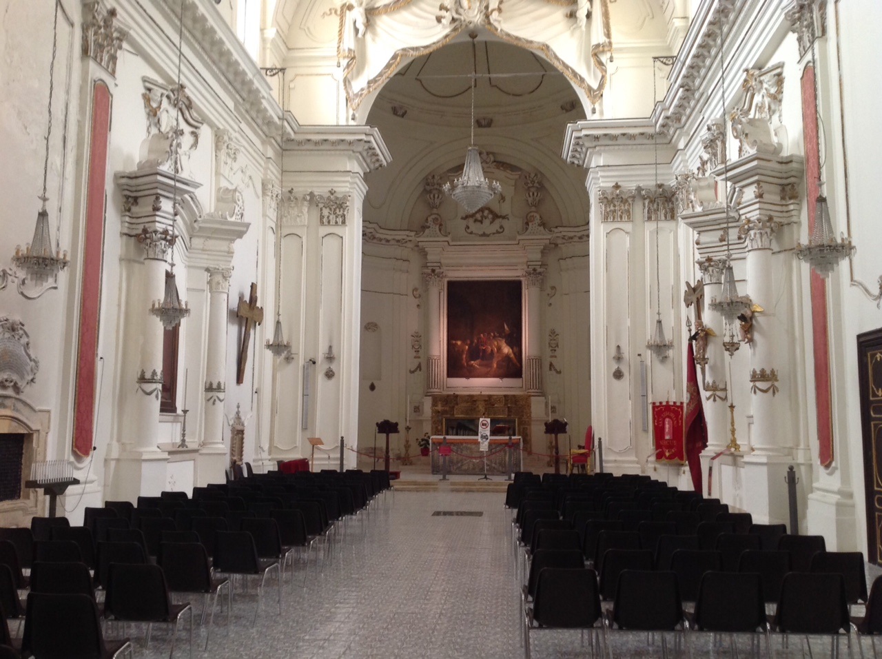 L'opera del Caravaggio nella chiesa della Badia
 L'opera del Caravaggio nella chiesa della Badia