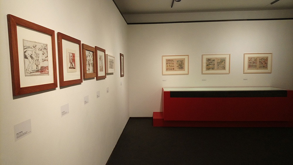 Una sala della mostra L'artista bambino alla Fondazione Ragghianti di Lucca
